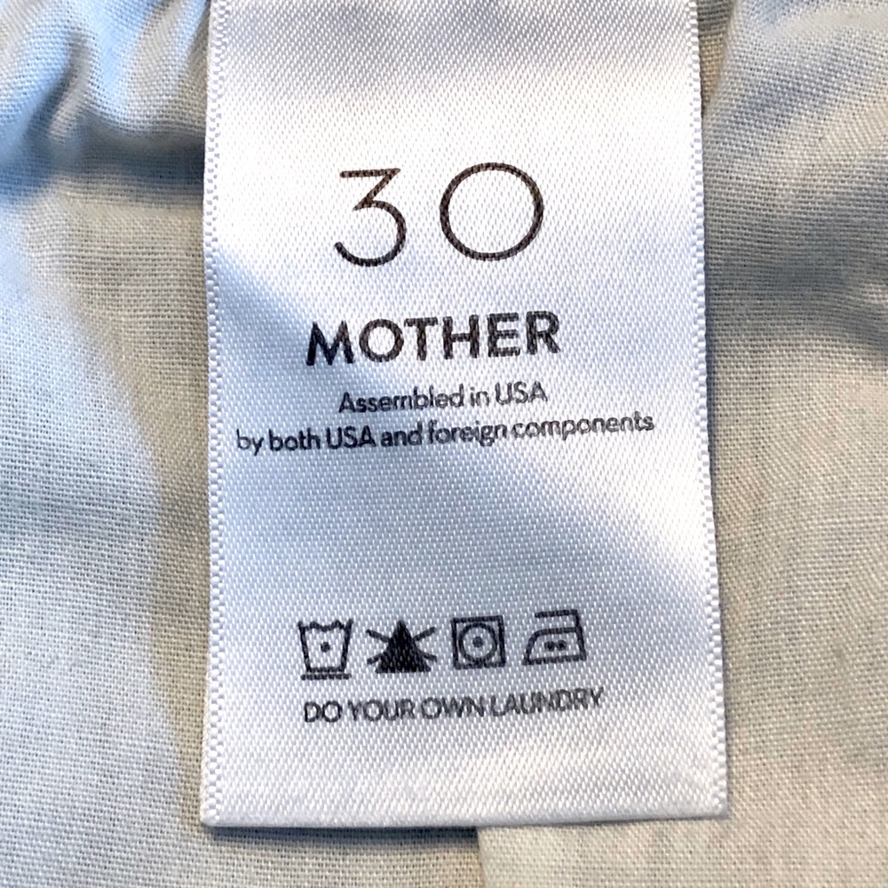“Like New” MOTHER The Hustler Sidewinder Jean - Picture 11 of 13